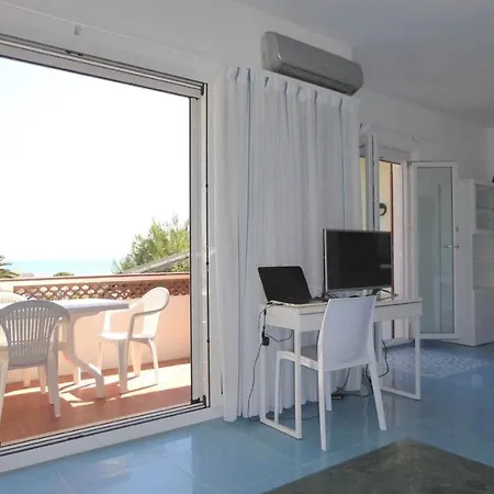 725 - Trilocale Al Primo Piano A Nuovo - Bellissima Vista Mare - A 200 Mt Dalla - Climatizzato Inclusa Al White Club * マルチェッリ